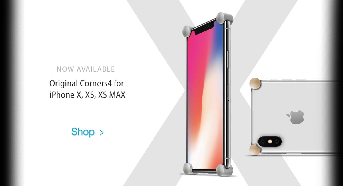iPhone X Series Corners » Corners4™ » Protection with Style