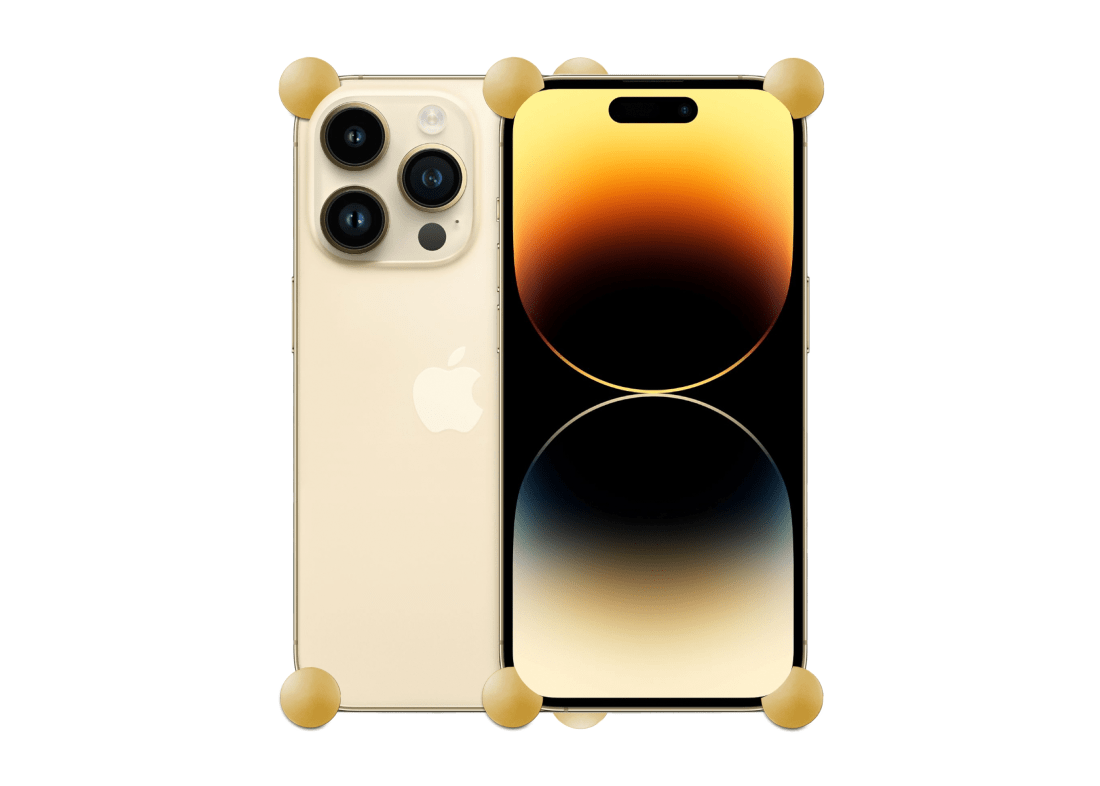 GOLD ORIGINAL CORNERS4 iPhone 14 Pro / ProMax | Corners4™